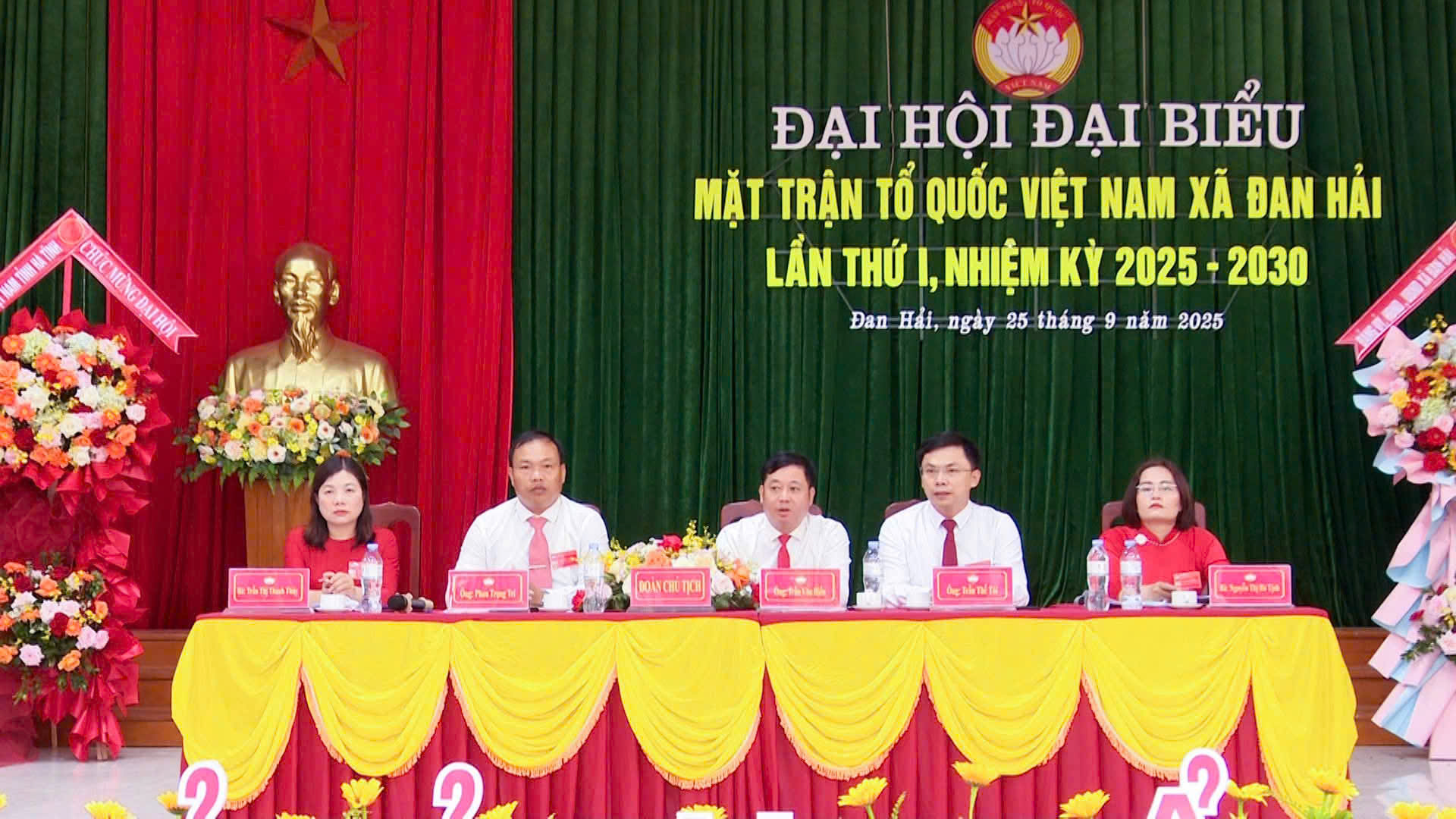 Đại hội đại biểu Mặt trận Tổ quốc Việt Nam xã Đan Hải lần thứ I, nhiệm kỳ 2025 – 2030