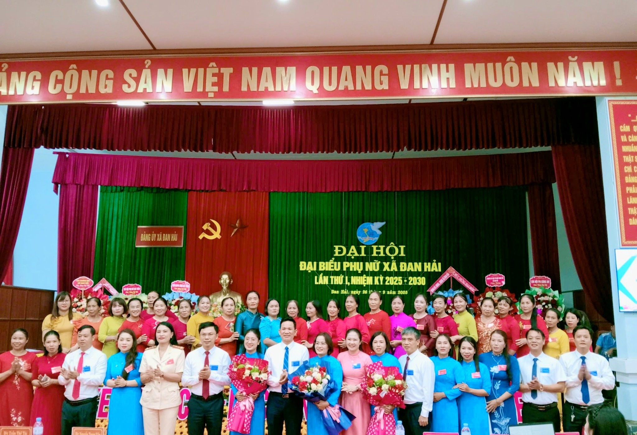 Đại hội Đại biểu hội LHPN xã nhiệm kỳ 2025 - 2030 thành công tốt đẹp!