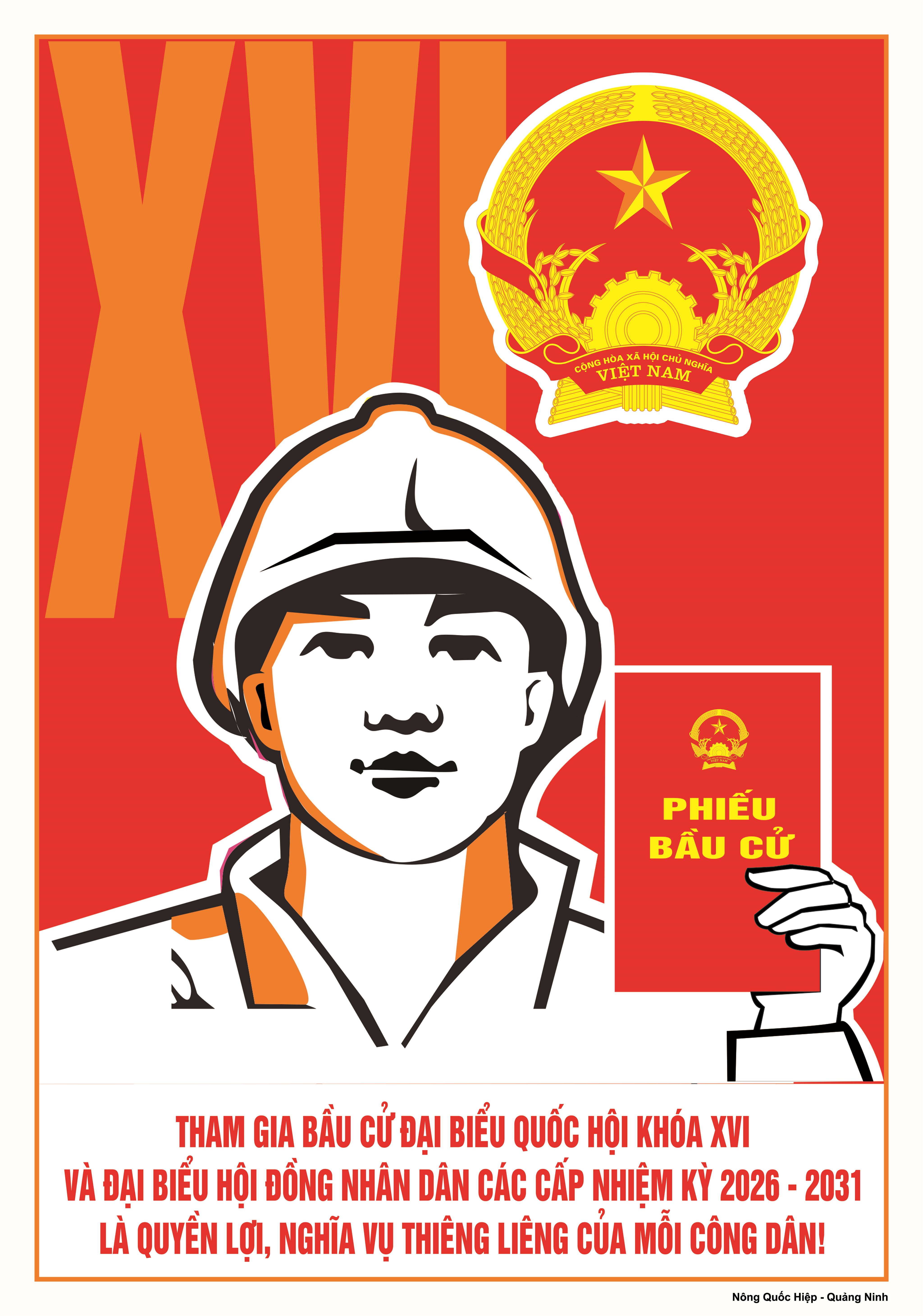 Quyền và nghĩa vụ của cử tri trong bầu cử đại biểu Quốc hội khóa XVI và đại biểu Hội đồng nhân dân các cấp nhiệm kỳ 2026 - 2031