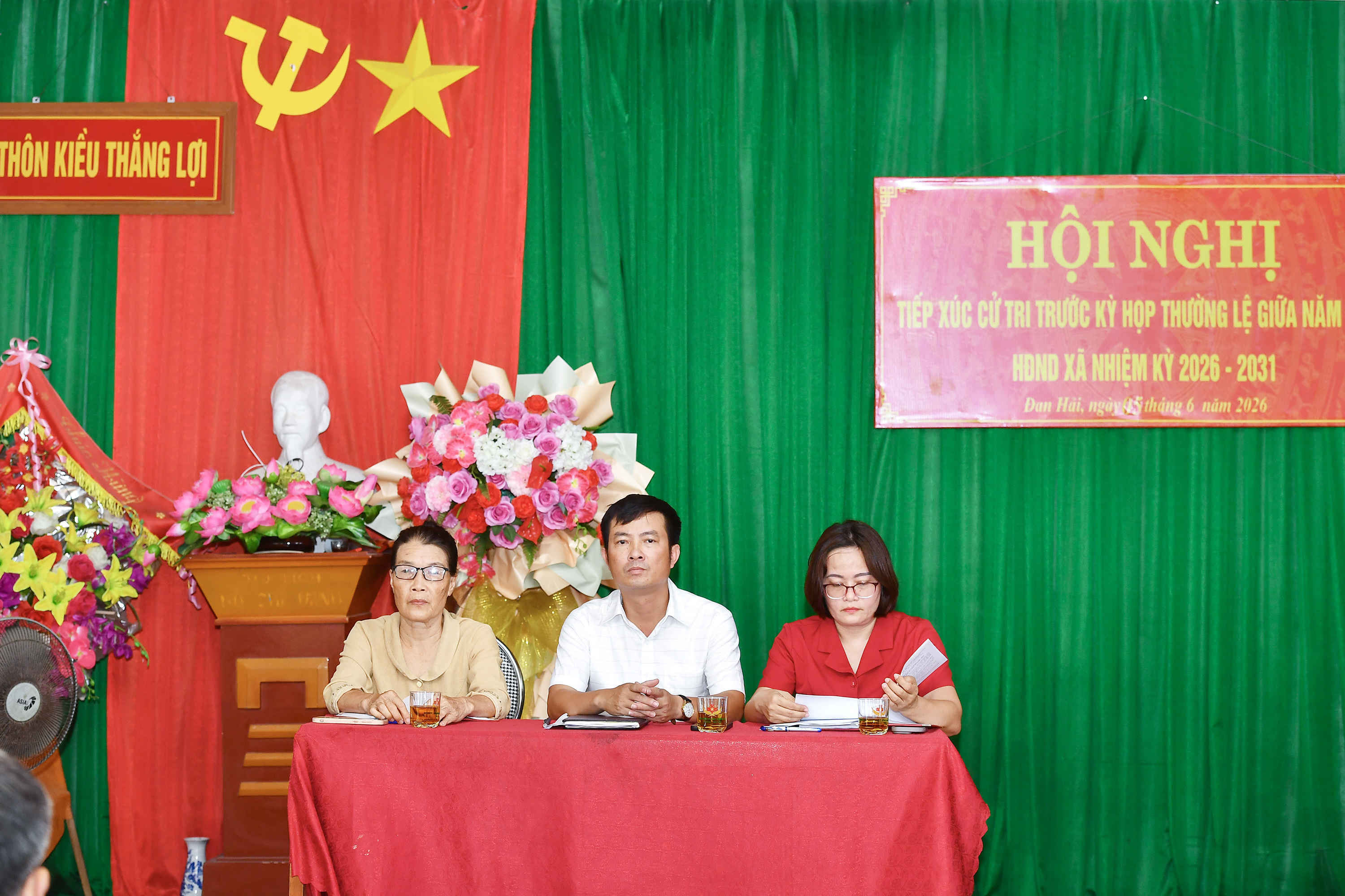 Đan Hải: Cử tri đơn vị bầu cử số 3 kiến nghị nhiều vấn đề dân sinh tại hội nghị tiếp xúc cử tri