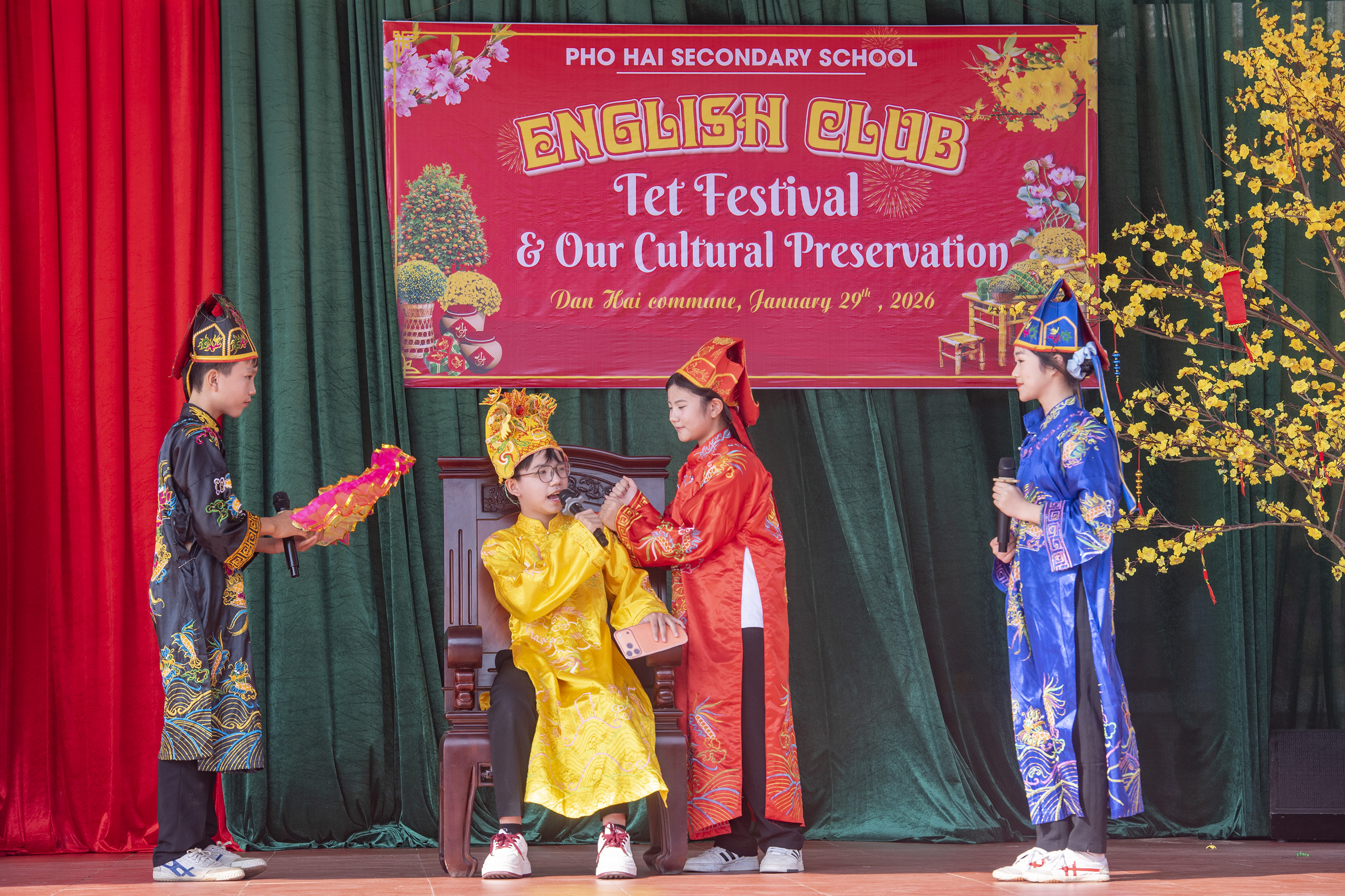 Sôi nổi ngày hội anh văn "tet festival" Mừng Đảng - mừng Xuân Bính Ngọ 2026.