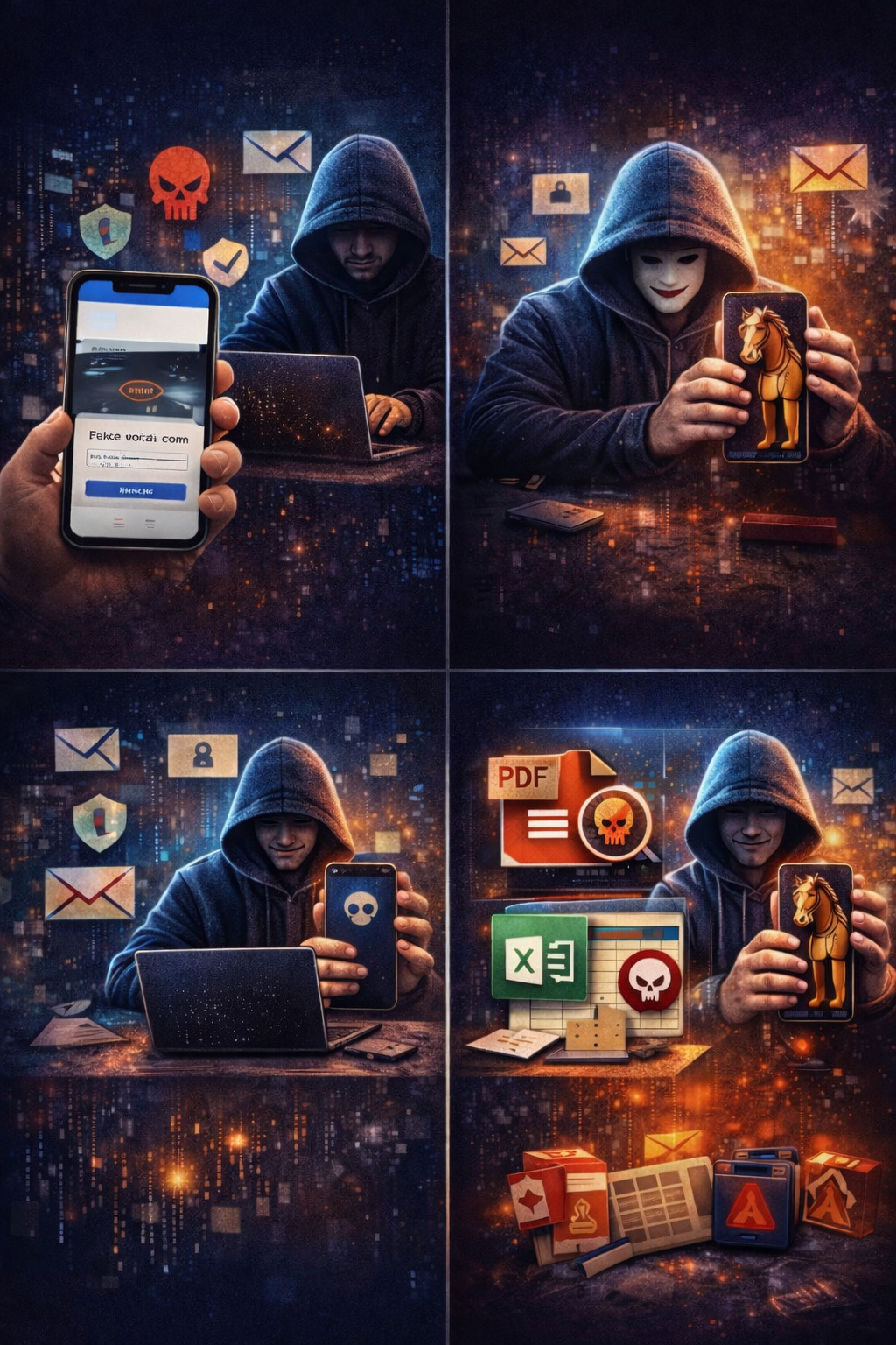  Xuất hiện nhiều chiến dịch tấn công mạng và mã độc nguy hiểm trong tháng 3/2026