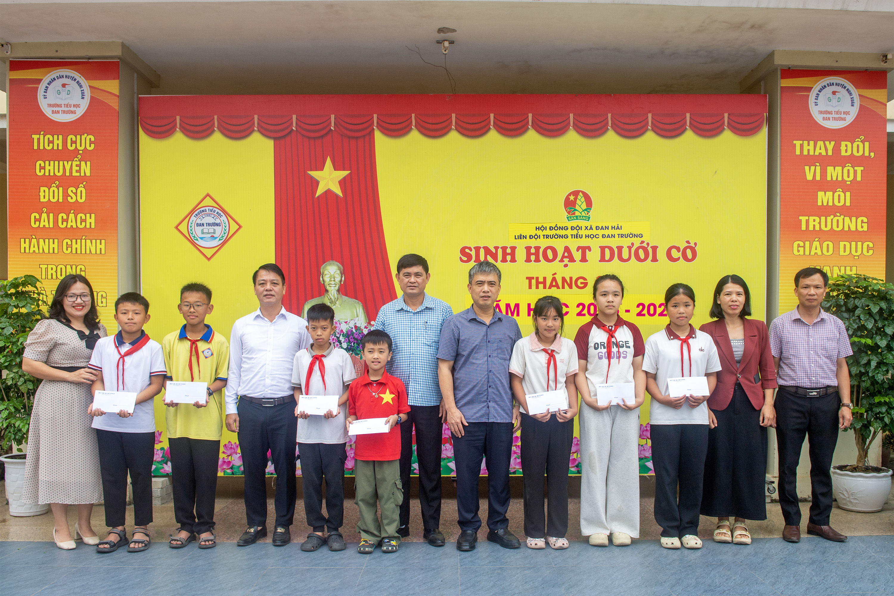 Xã Đan Hải: Động viên các vận động viên tham dự Đại hội Điền kinh – Thể thao học sinh phổ thông cấp tỉnh năm học 2025-2026