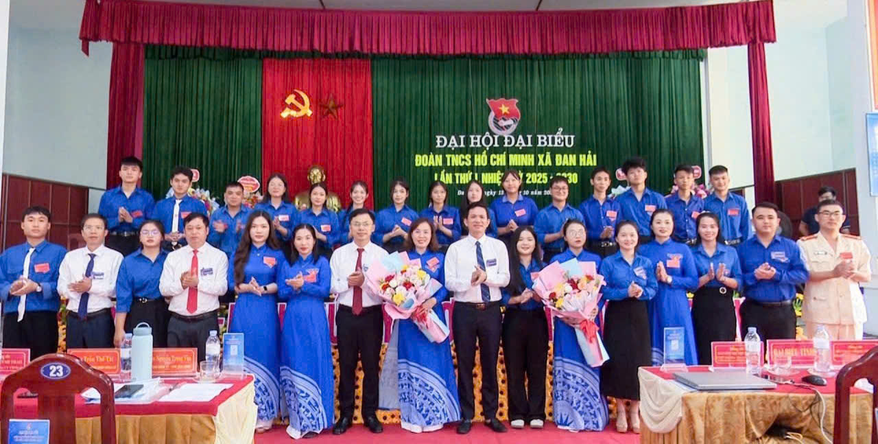 Đại hội đại biểu Đoàn TNCS Hồ Chí Minh xã Đan Hải lần thứ I, nhiệm kỳ 2025 – 2030 