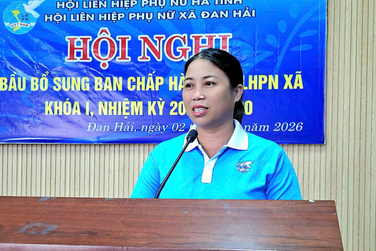 Hội LHPN xã kiện toàn BCH nhiệm kỳ 2025-2030