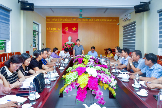 Đan Hải công bố kết quả chấm điểm cán bộ quản lý các trường học phục vụ công tác sắp xếp
