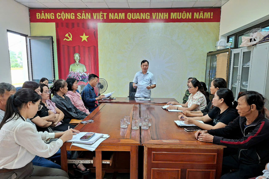 Mặt trận Tổ quốc xã Đan Hải triển khai mô hình sinh kế, chung tay vì người nghèo