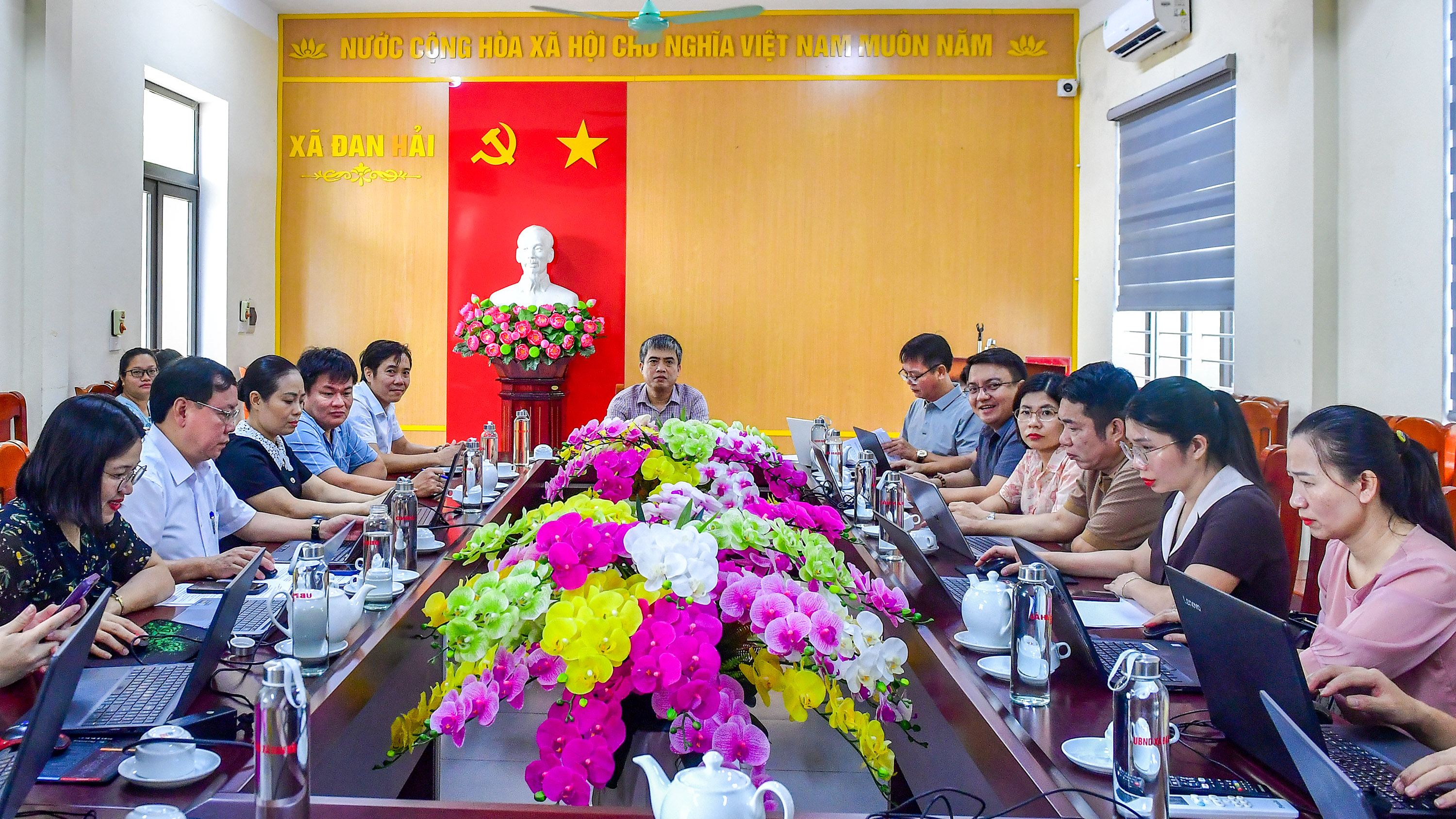 Xã Đan Hải tham gia tập huấn ứng dụng trí tuệ nhân tạo trong thực thi công vụ năm 2026