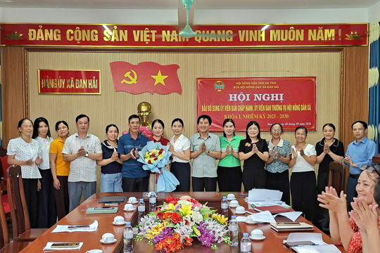 Hội Nông dân xã kiện toàn Ban chấp hành, Ban thường vụ nhiệm kỳ 2025-2030