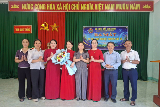 Ra mắt mô hình “Tổ hội nghề nghiệp ứng dụng chuyển đổi số” – lan tỏa phong trào “Bình dân học vụ số” trong hội viên nông dân 