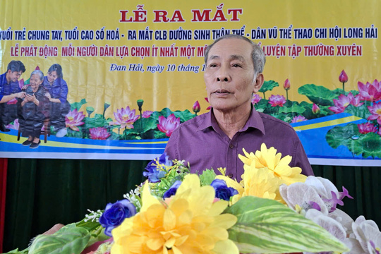 Hội Người cao tuổi ra mắt CLB Dưỡng sinh tâm thể, đẩy mạnh phong trào rèn luyện thể thao và chuyển đổi số