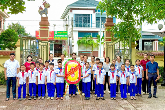 Các trường học trên địa bàn xã Đan Hải tổ chức nhiều hoạt động tri ân nhân kỷ niệm 79 năm Ngày Thương binh - Liệt sĩ (27/7/1947 - 27/7/2026)