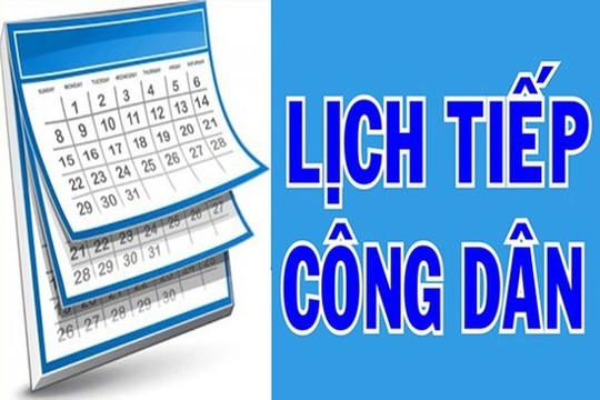 Thông báo tiếp công dân định kỳ tháng 10 năm 2026 của Bí thư Đảng ủy 