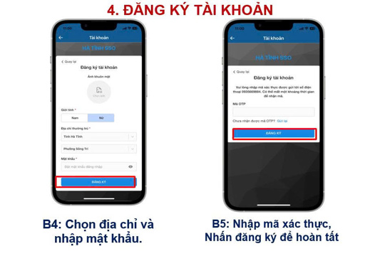 Cách cài đặt Ứng dụng i-HaTinh (Công dân số Hà Tĩnh)