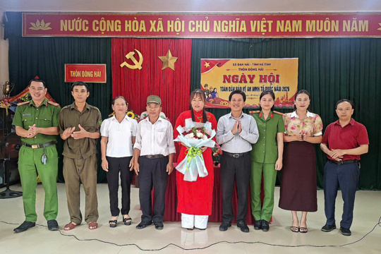 Thôn Đông Hải, xã Đan Hải tổ chức Ngày hội Toàn dân bảo vệ an ninh Tổ quốc năm 2026