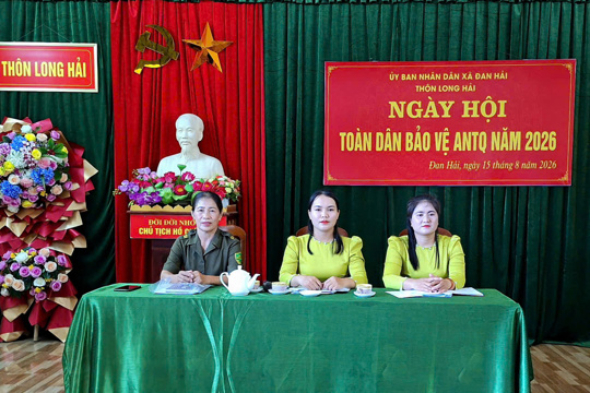 Thôn Long Hải phát huy sức mạnh nhân dân, xây dựng thế trận an ninh nhân dân vững chắc 