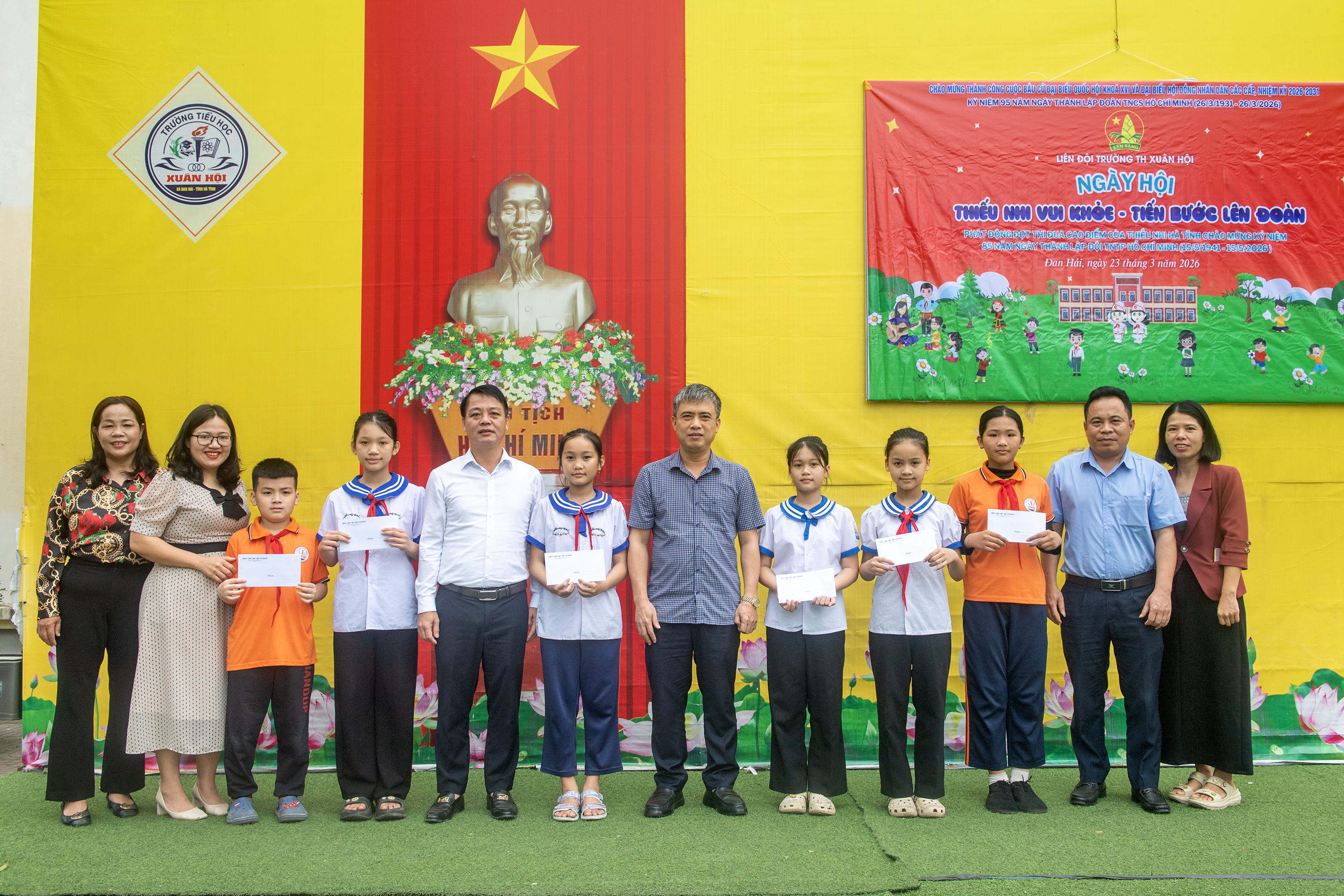 Xã Đan Hải: Động viên các vận động viên tham dự Đại hội Điền kinh – Thể thao học sinh phổ thông cấp tỉnh năm học 2025-2026
