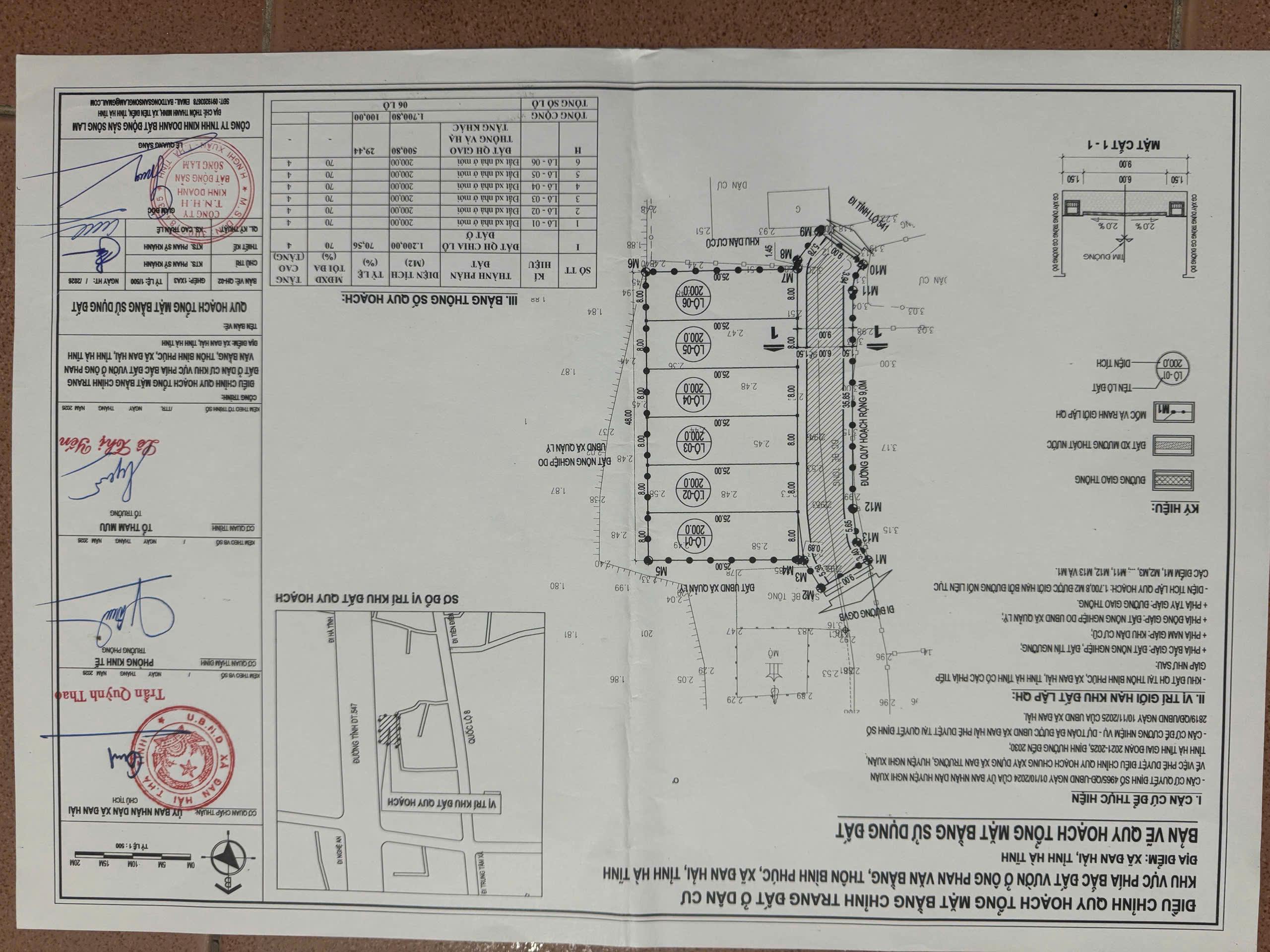 Đan Hải: Thông báo đấu giá quyền sử dụng đất 