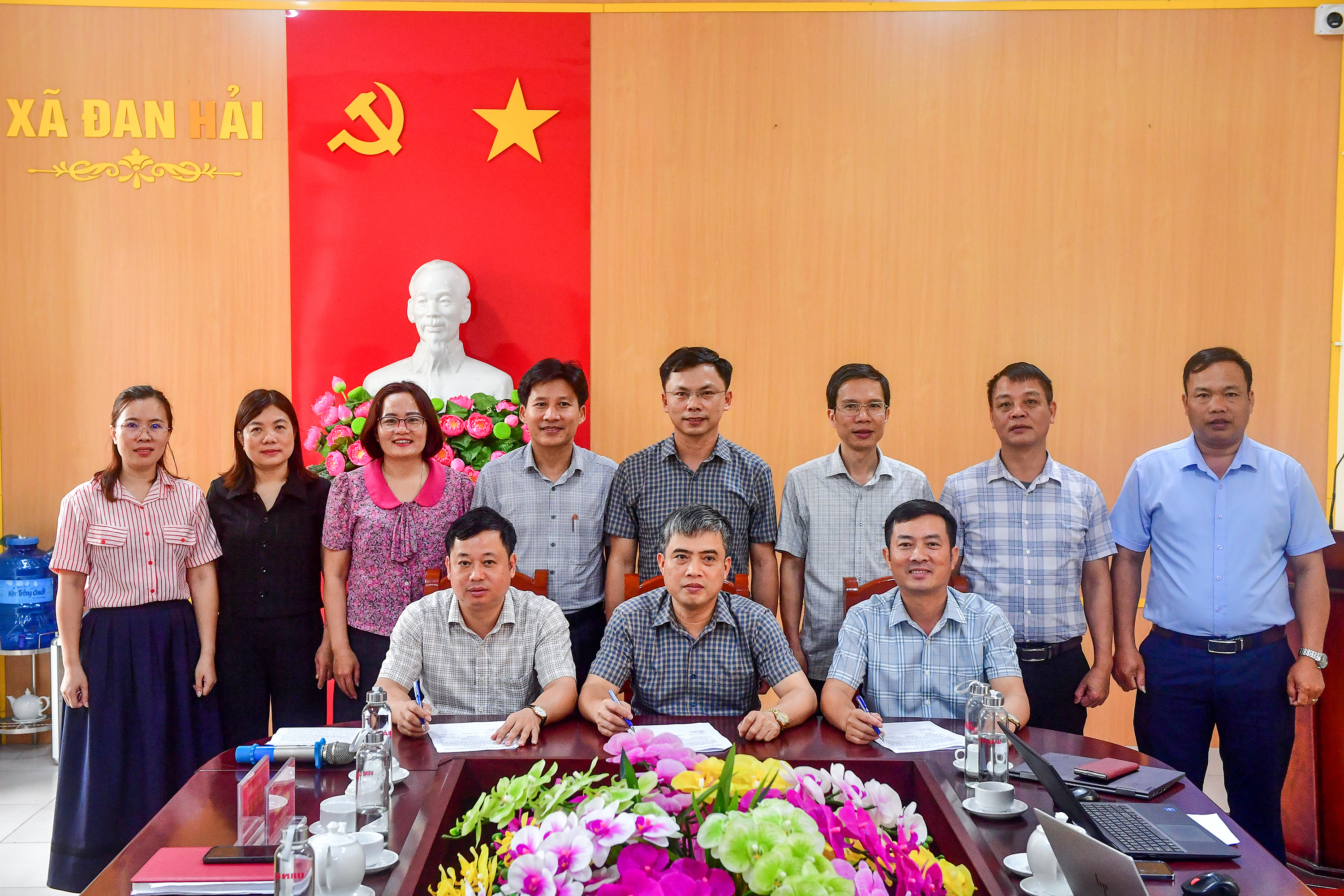 Đan Hải ký kết Chương trình phối hợp công tác năm 2026 