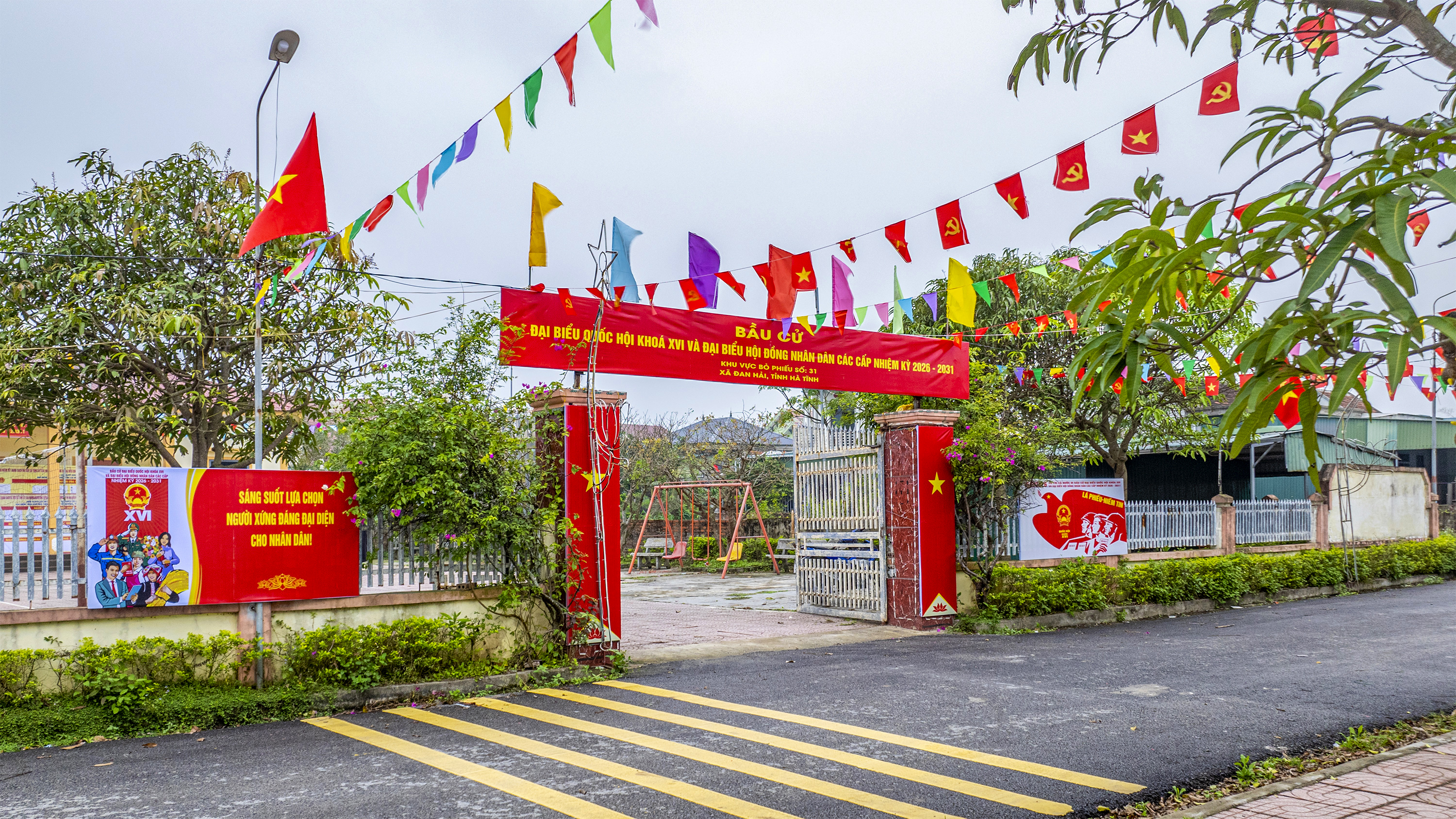 Rực rỡ sắc màu “Ngày hội toàn dân” tại xã Đan Hải 